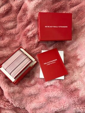 We're Not Really Strangers Card Deck - Red